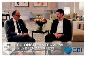 On-site interview with Brendan Press, Chief Commercial Officer at GBI |ME2022GCCM Muscat On-site interview with Brendan Press, Chief Commercial Officer at GBI |ME2022GCCM Muscat